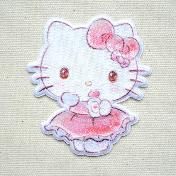 sanrio（サンリオ） キティ ワッペン アイロン おしゃれ 刺繍 ワッペン
