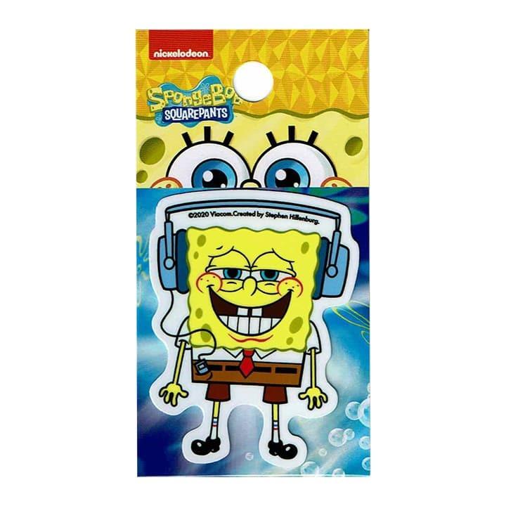 ステッカー シール 車 おしゃれ スポンジボブ ヘッドホン アウトドア 防水 アメリカ アニメ Spo015 Spo 015 ワッペン 雑貨通販ワッペンストア 通販 Yahoo ショッピング