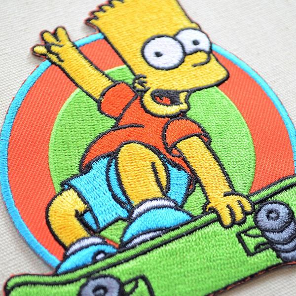 シールワッペン ザ シンプソンズ バート スケボー 名前 作り方 Ssap309 Ssap309 ワッペン 雑貨通販ワッペンストア 通販 Yahoo ショッピング