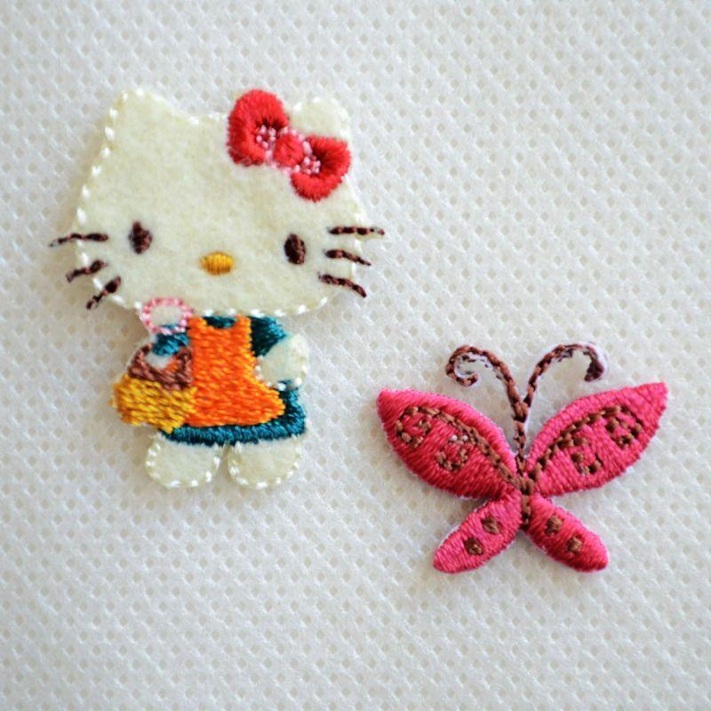 ♡Kitty♡様♡オーダー用 sanrio（サンリオ） キティ ワッペン アイロン おしゃれ 刺繍 ワッペン