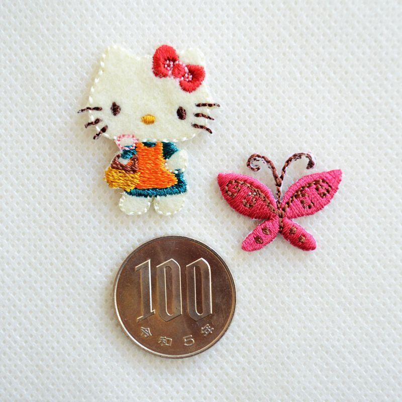 sanrio（サンリオ） キティ ワッペン アイロン おしゃれ 刺繍 ワッペン