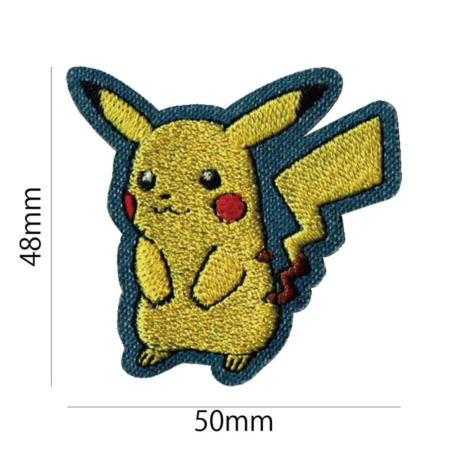 ステッカー シール カワイイ カスタマイズ ミノダ ポケモン ししゅうシール デニム ピカチュウ T01r1263 T01r1263 ワッペン 雑貨通販ワッペンストア 通販 Yahoo ショッピング