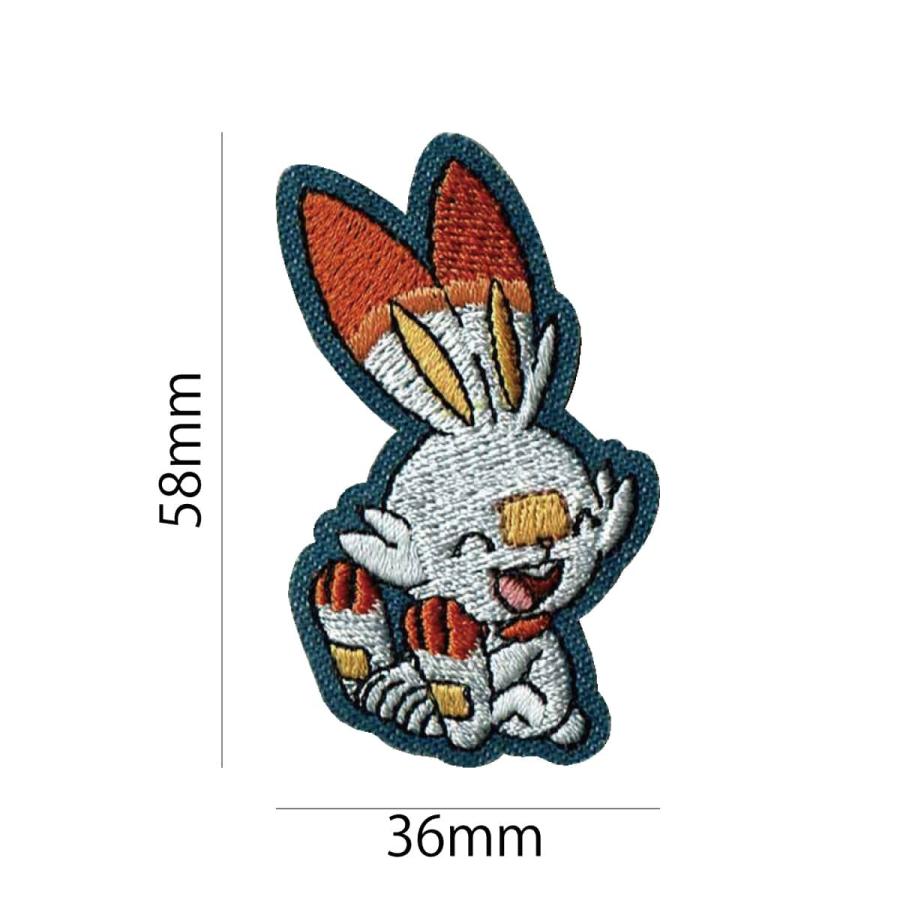 ステッカー シール カワイイ カスタマイズ ミノダ ポケモン ししゅうシール デニム ヒバニー T01r1264 T01r1264 ワッペン 雑貨通販ワッペンストア 通販 Yahoo ショッピング