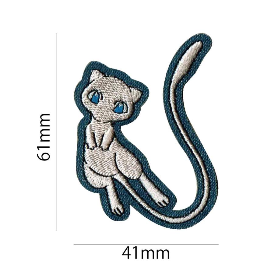 Pokemon（ポケモン） ワッペン アイロン おしゃれ 刺繍 ステッカー