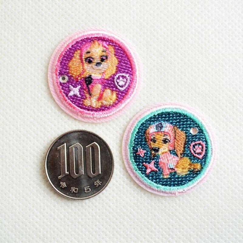 ワッペン パウパトロール アイロン おしゃれ 刺繍スカイ ＆ リバティ