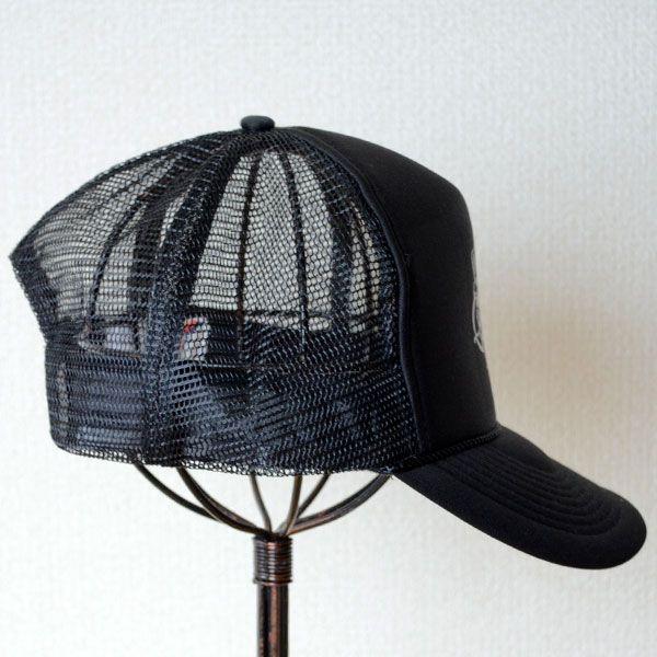 希少良品 WEIRDO メッシュキャップ Wワッペン ブラック GLADHAND 希少良品 WEIRDO メッシュキャップ Wワッペン ブラック GLADHAND