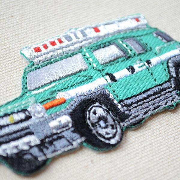 トミカ ワッペン アイロン おしゃれ 刺繍 FJクルーザー 名前