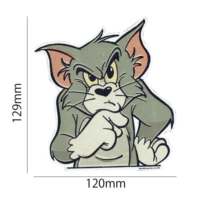 ステッカー 車 かっこいい おしゃれ リメイク カワイイ トムとジェリー クロス素材ダイカット Tj 048 うーん 防水 アウトドア Tj 048 ワッペン 雑貨通販ワッペンストア 通販 Yahoo ショッピング