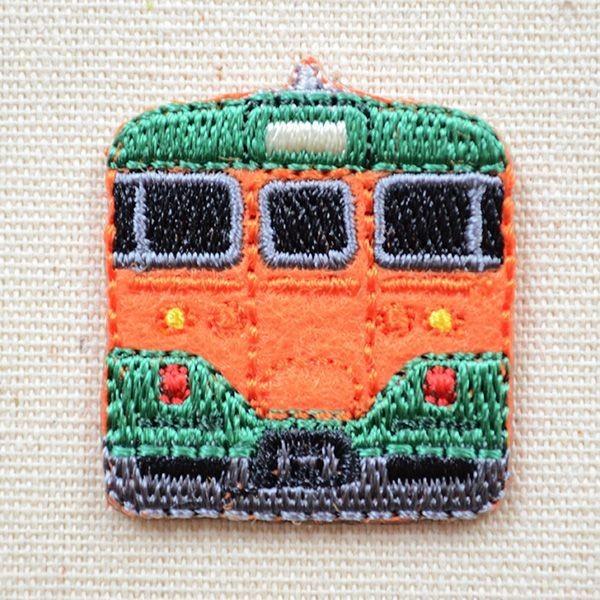 鉄道 ワッペン ワッペン アイロン おしゃれ 刺繍 鉄道/電車 トレインミニワッペン 113