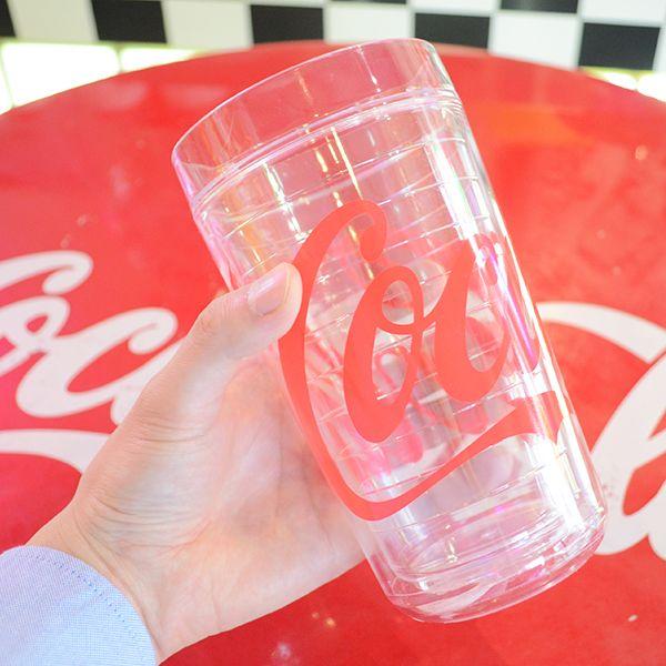 ワッペン アイロン おしゃれ 刺繍 コカコーラ Coca-Cola ダブル