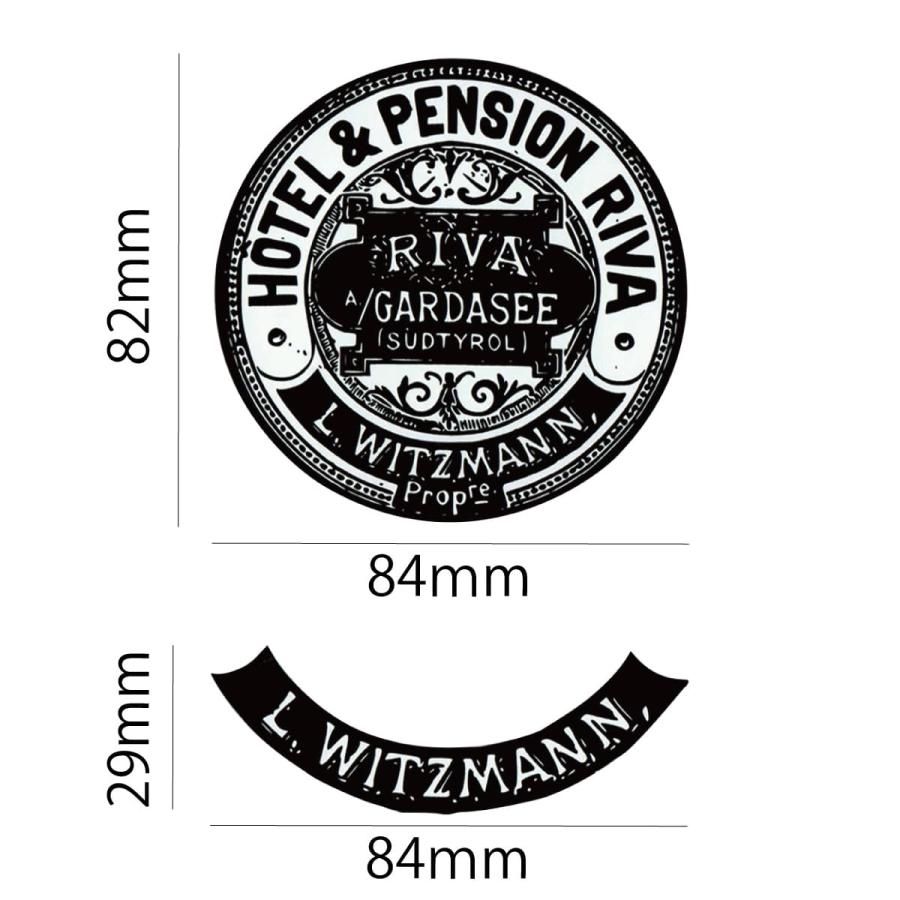 ステッカー シール 車 おしゃれ ホワイト アウトドア ヴィンテージ スーツケース Vv 005 Vv 005 ワッペン 雑貨通販ワッペンストア 通販 Yahoo ショッピング
