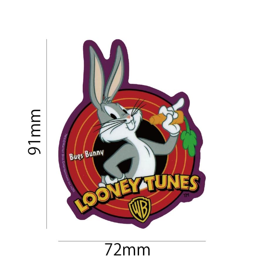 正規認証品 新規格 ステッカー シール カワイイ 車 Looney Tunes バックスバニー アメコメ ルーニーチューンズ オリジナル カスタマイズ Wb 002