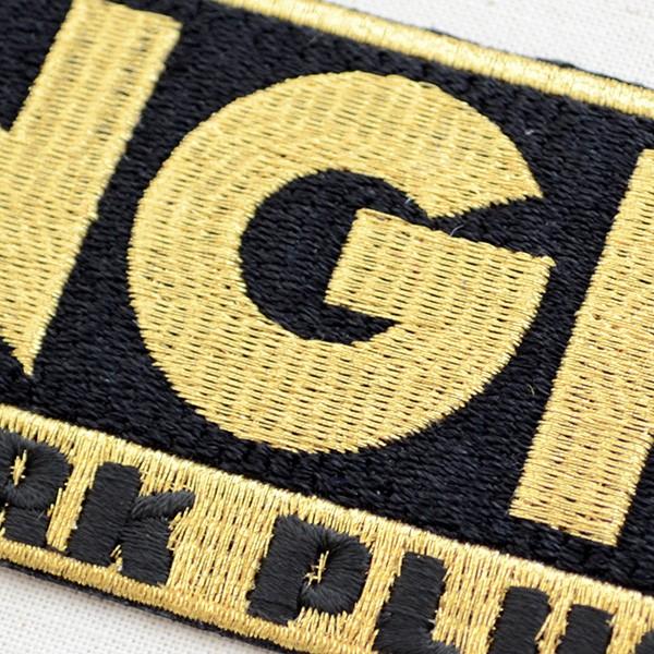 ワッペン アイロン おしゃれ 刺繍 ロゴワッペン NGK スパークプラグス
