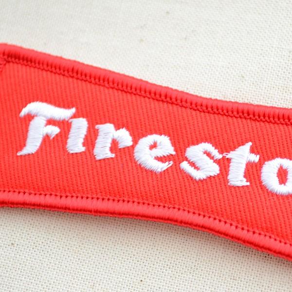 ワッペン アイロン おしゃれ 刺繍 ロゴワッペン ファイアストン