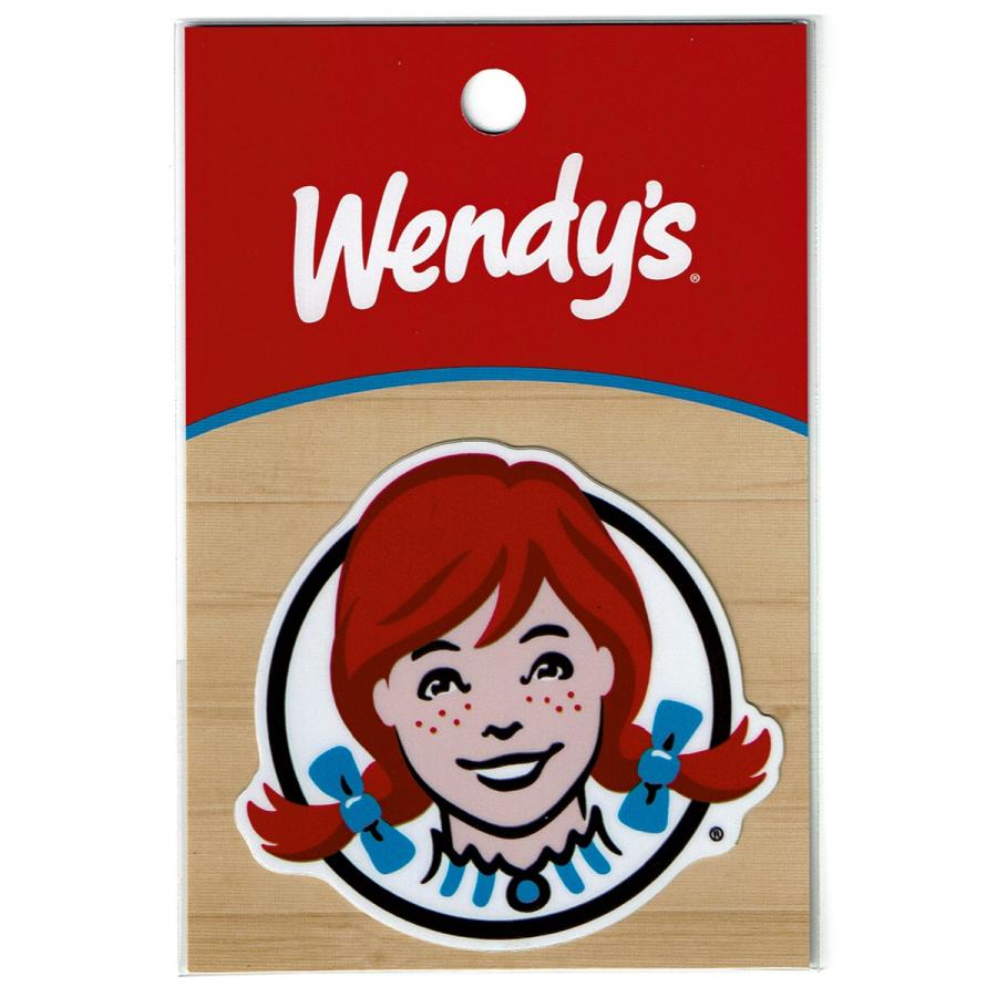 ステッカー シール ウェンディーズ WENDY'S ダイカット wen001 キャラクター ライセンス商品 アメリカン 企業キャラ カスタマイズ オリジナル｜wappenstore｜03