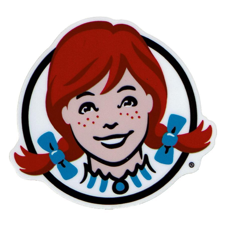 ステッカー シール ウェンディーズ WENDY'S ダイカット wen001 キャラクター ライセンス商品 アメリカン 企業キャラ カスタマイズ オリジナル｜wappenstore｜04