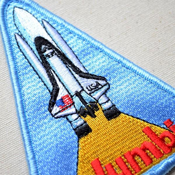 ロゴワッペン Columbia スペースシャトル Nasa 名前 作り方 Wm5710 Wm5710 ワッペン 雑貨通販ワッペンストア 通販 Yahoo ショッピング