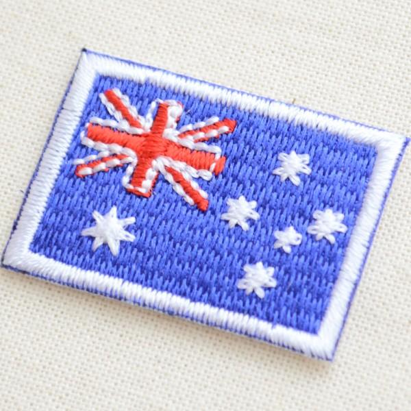 ミニワッペン オーストラリア国旗(SSサイズ) 名前 作り方 WN0007AU-SS｜wappenstore｜02