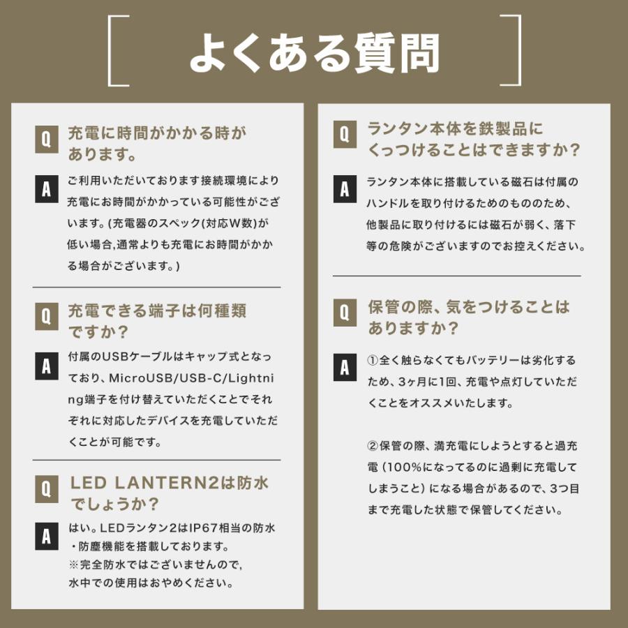 WAQ(アウトドア) WAQ LEDランタン 2 明るさ 最大1650ルーメン WAQ(アウトドア) WAQ LEDランタン 2 明るさ 最大1650ルーメン