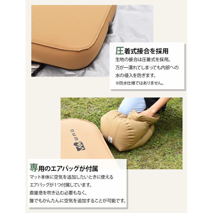 返品交換不可】【返品交換不可】WAQ RELAXING CAMP MAT (ダブルサイズ