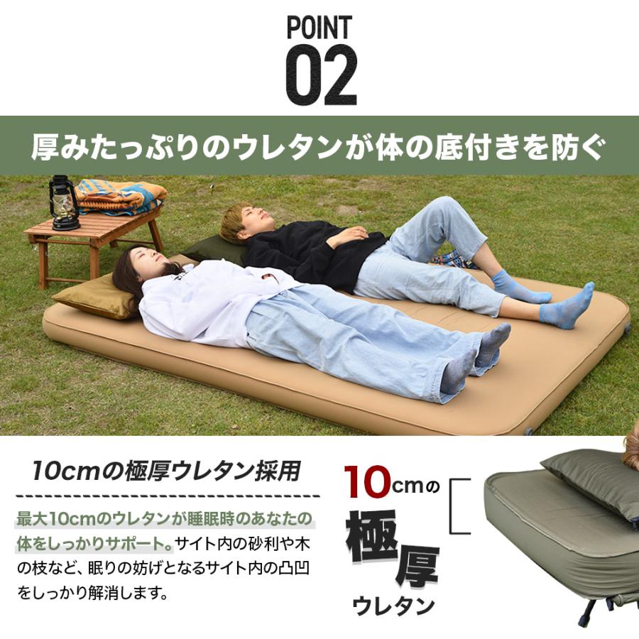 WAQ(アウトドア) WAQ RELAXING CAMP MAT (ダブルサイズ) 【一 WAQ(アウトドア) WAQ RELAXING CAMP MAT (ダブルサイズ) 【一