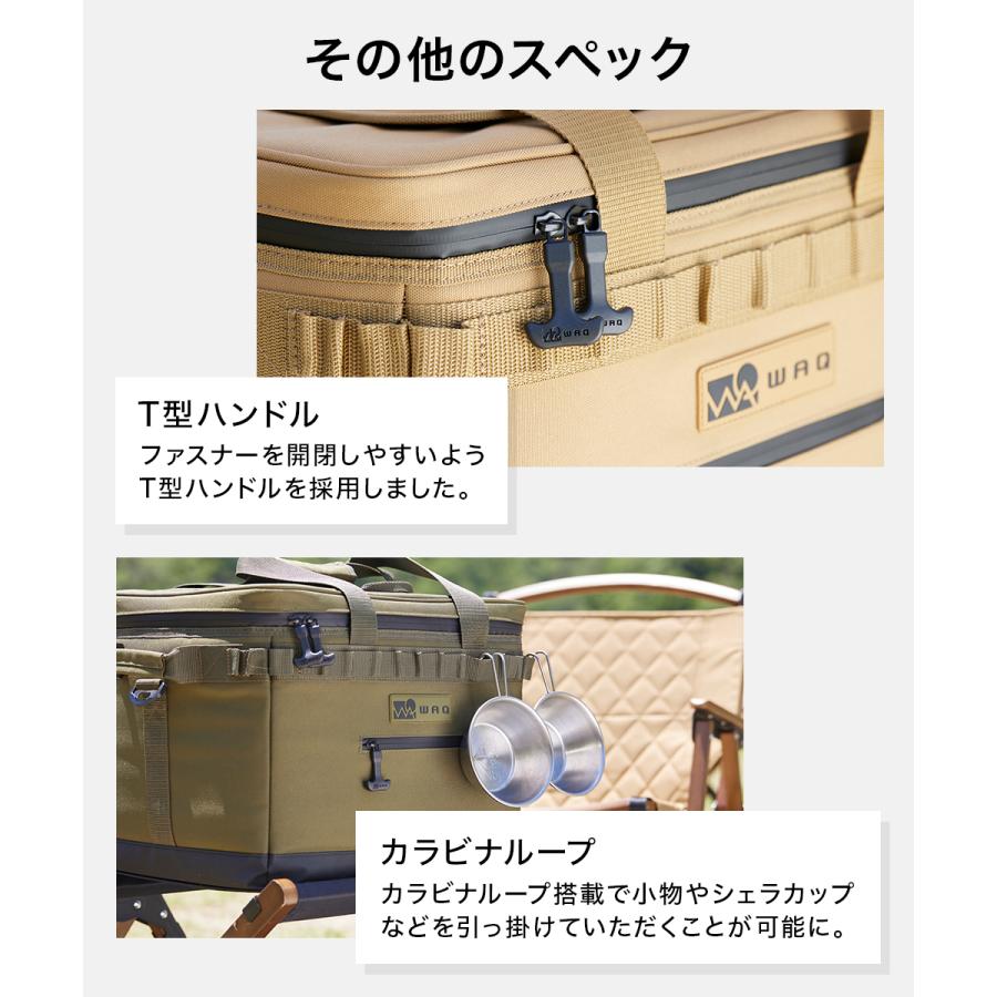 WAQ SOFT COOLER BOX (S) 33L ソフトクーラーボックス 33L クーラーボックス ソフトタイプ ソフトクーラー