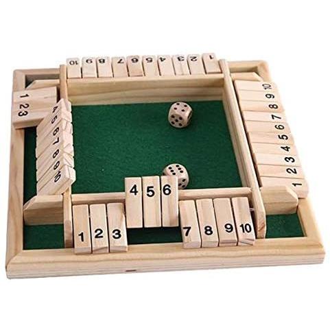 リトルスワロー シャット ザ ボックス ダイスゲーム ボードゲーム サイコロゲーム 脳トレ 数字 遊び 算数 学習 計算 パズル ゲーム 超特価sale開催