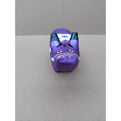 めたりっくべこ(大)　バイオレッド　日本のお土産会津張子赤べこ　約　15.0×10.0×7.0（cm） |  | 01