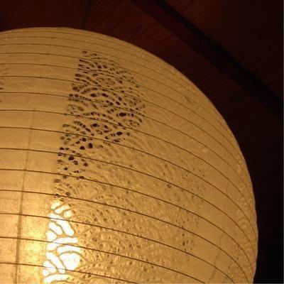 LED照明　和風 照明器具 和紙 天井 吊下げ ペンダントライト 和風 和室 おしゃれ TP-1151LED(白)　2灯式_1