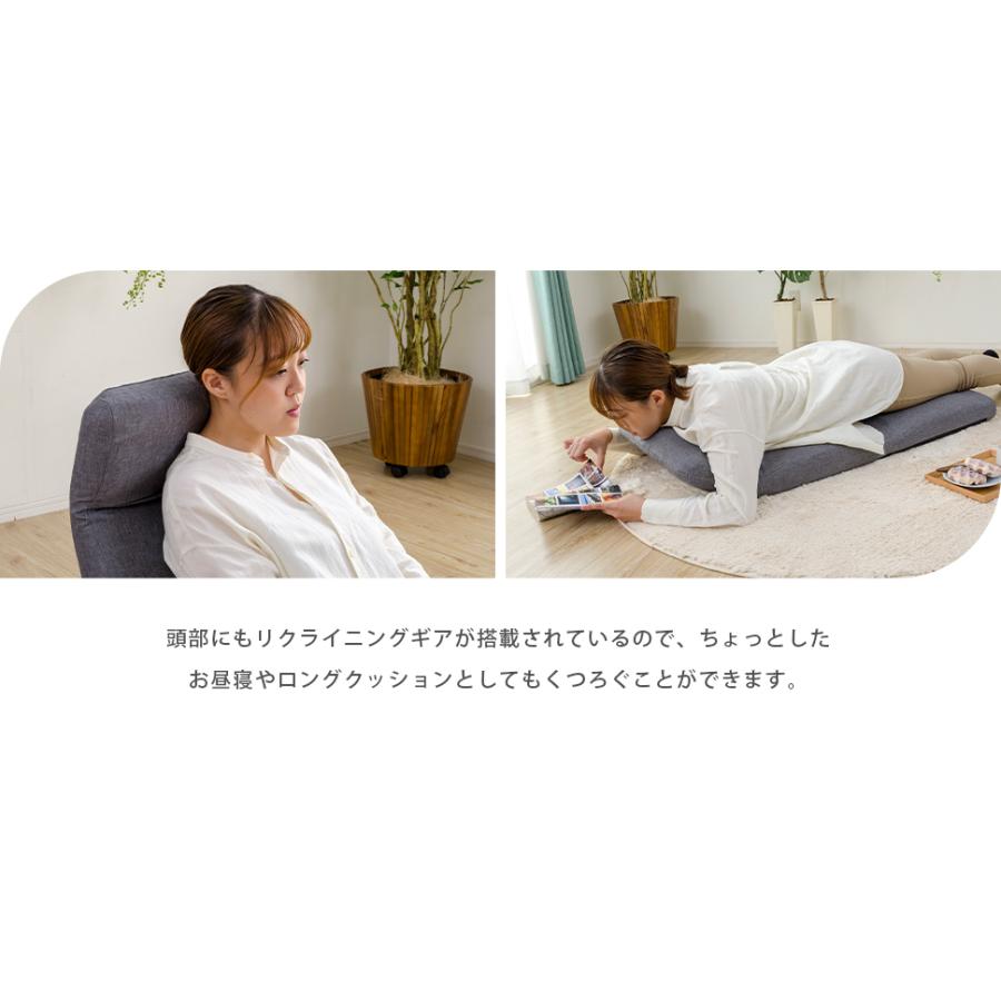 座椅子 おしゃれ ハイバック 1人掛け 腰痛 コンパクト 椅子 リクライニングチェア 一人用 背もたれ 折りたたみ 北欧 日本製の画像
