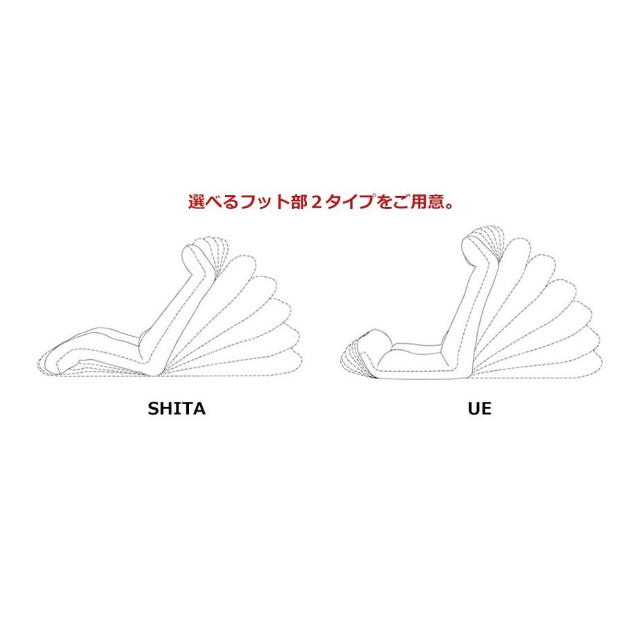 座椅子 いす リクライニング コンパクト テレワーク 在宅 おうち時間 カバー 洗える おしゃれ 北欧 シンプル日本製｜waraku-neiro｜10