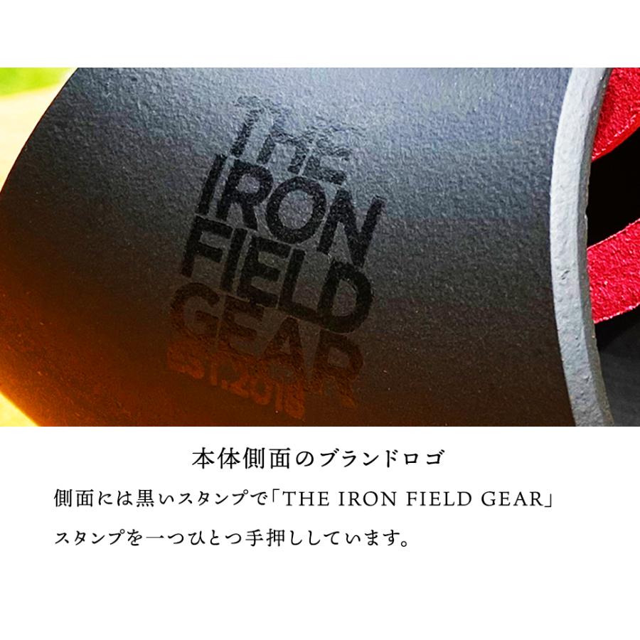 THE IRON FIELD GEAR  アイアンフィールドギア だるま 蚊遣り 蚊取り線香 ホルダー 専用ポーチ セット アウトドア 庭作業 キャンプ 虫よけ 倒れても起き上がる｜waraku-neiro｜05