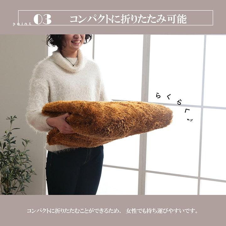 ラグ 200×250cm 長方形 さらさらふわふわマイクロファイバー生地 広めの空間にぴったりのマイクロファイバーシャギーラグ 約200×250cm