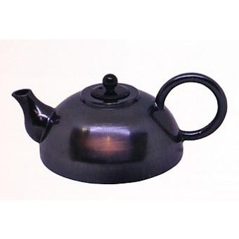 高岡銅器、蓮型筆洗い月真銘 高岡銅器、蓮型筆洗い月