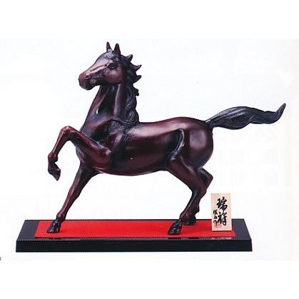 高岡銅器銅製馬干支 馬 午 うま美術鋳物