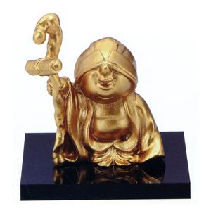 銅製　小さな七福神　ミニ七福神　縁起物　吉兆　置物　開運　風水　金色 銅製 小さな七福神 ミニ七福神 縁起物 吉兆 置物 開運 風水 金色