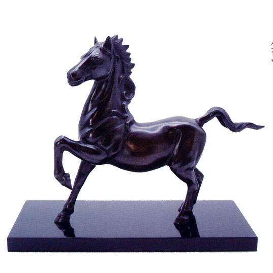 干支置物 午年 馬 置物｜ 征馬 小 ｜村田宏作 銅製 【高岡銅器 置物