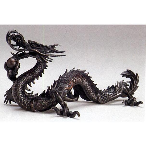 龍の置物 ｜瑞龍(大)｜銅製 化粧箱入り【高岡銅器】175d25-01 : d20-01 