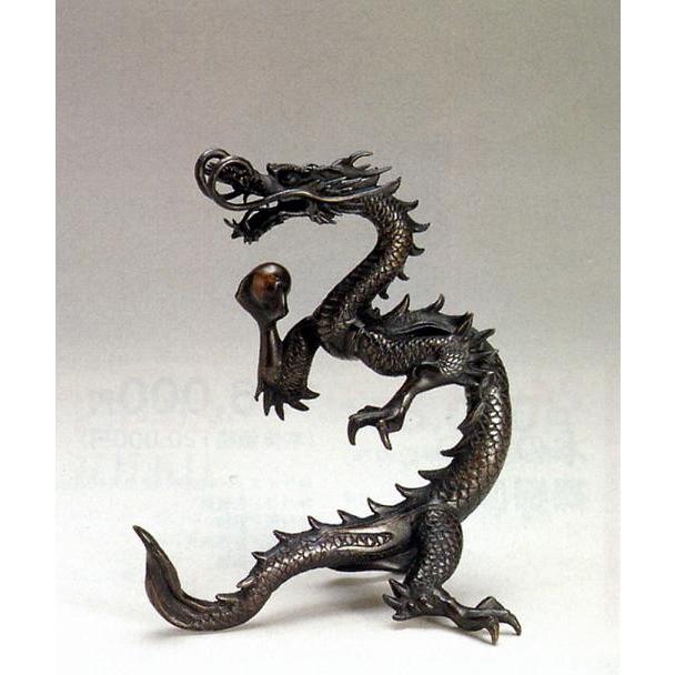 龍の置物　｜昇龍｜銅製　化粧箱入り【高岡銅器】175d25-04