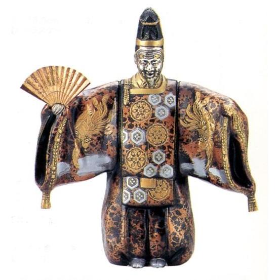 置物 縁起物｜ 舞翁 ｜幹夫作 合金製 化粧箱入【高岡銅器 置物】175d16