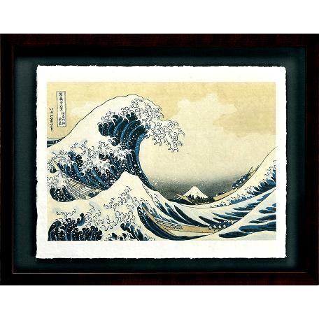 木製パネルアート 葛飾北斎 諸国瀧廻り (しょこくたきめぐり) 木製