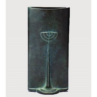 花器　花瓶｜花器　凛｜馬場忠寛作　青銅(ブロンズ)製　紙箱入り【高岡銅器　置物】