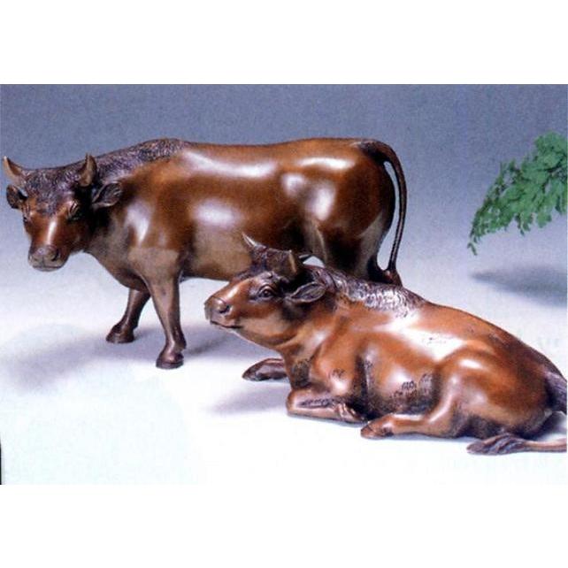 高岡銅器，青銅，牛の銅製彫刻 高岡銅器，青銅，牛の銅製彫刻