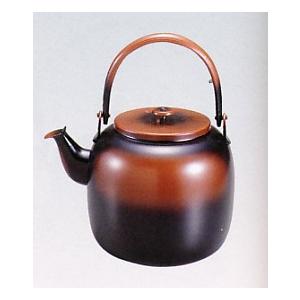 茶器｜茶道具｜腰黒水注【口蓋付】｜銅製　紙箱入【高岡銅器　置物】