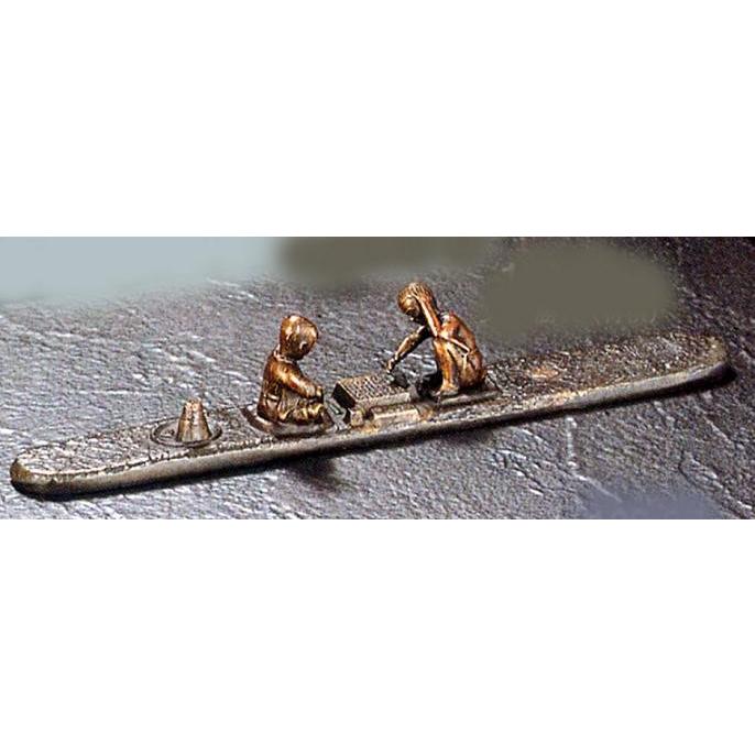 置物｜小物｜　文鎮　勝負(将棋)　｜青銅(ブロンズ)製　桐箱入り