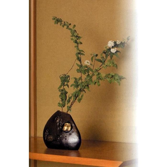 高岡銅器 大森孝志 花瓶 花器 花瓶｜森の風（フクロウ）｜大森孝志作 青銅(ブロンズ)製 紙箱
