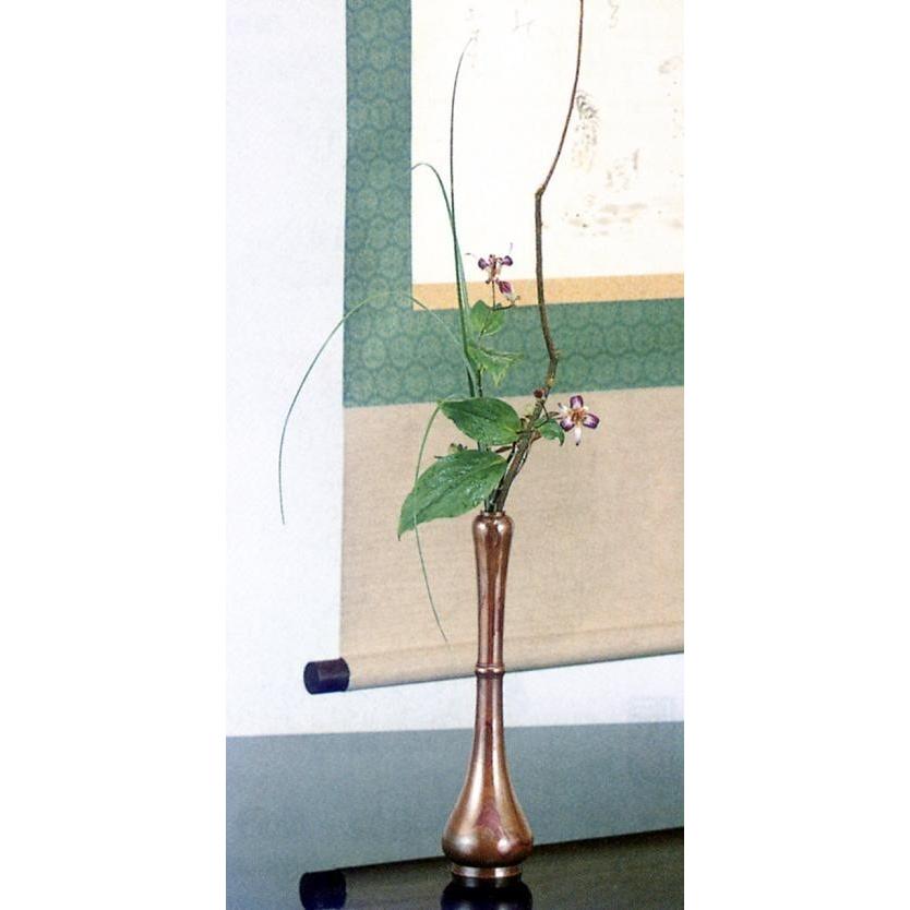 花器　花瓶｜花器　曽呂利｜瑞峰作　青銅(ブロンズ)製　桐箱入り【高岡銅器　置物】