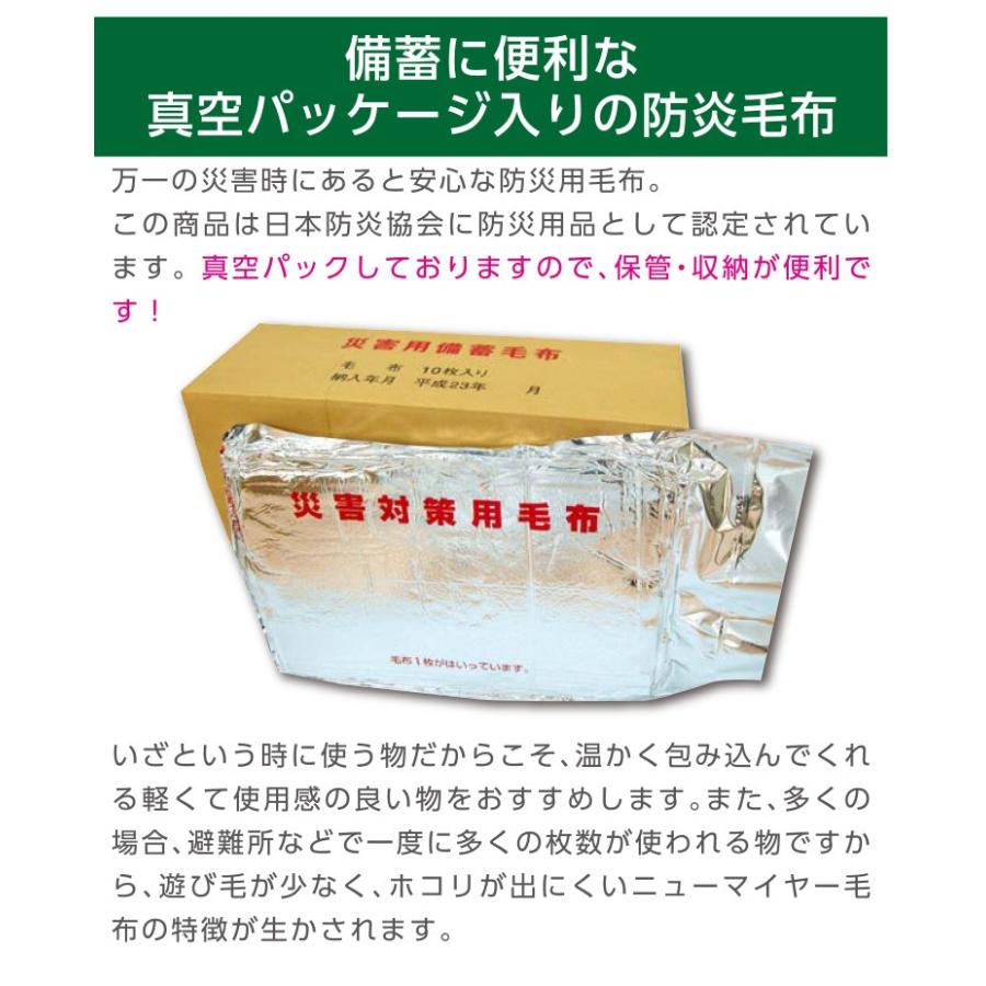 防災グッズ【1枚:1.3kg:シングル:140×200cm】【20枚セット】災害用 防炎 備蓄 毛布 真空パック 防災ブランケット 保温【防災用品 / 圧縮 / 帰宅困難時】｜waraoha｜04