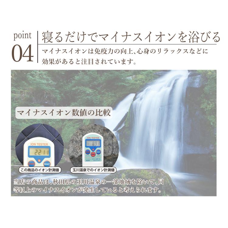 日本イオン協会認定】寝つきが変わる! すごいホルミシス枕パッド 43