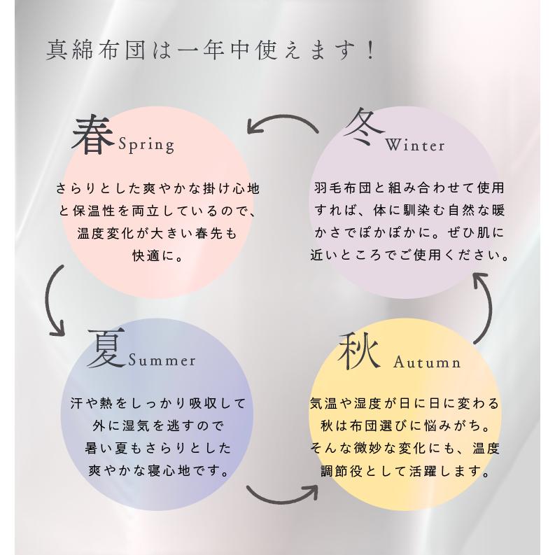 贅沢 シルク100％ 真綿 とろふわ 肌掛け布団 シングル 洗える 約140